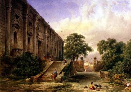 View of the East Front of Nottingham Castle à Charles McArthur