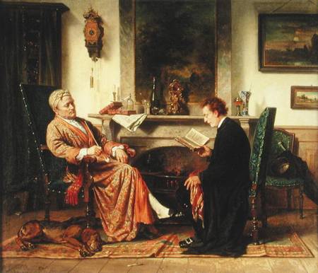 The Reading à Charles Meer Webb