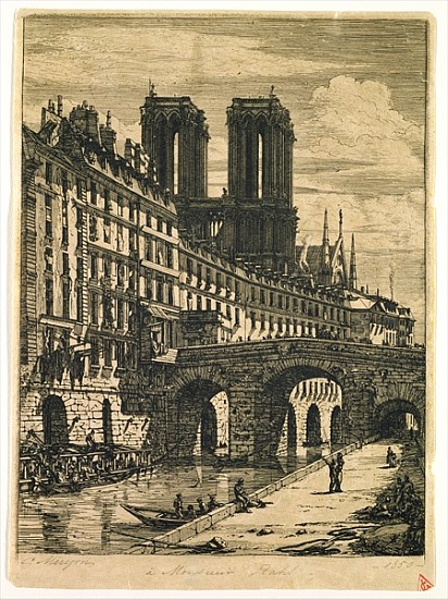 The Little Bridge à Charles Meryon