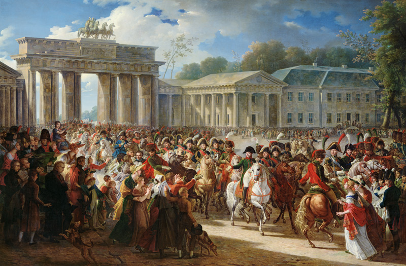 Napoleon in Berlin 1806 à Charles Meynier