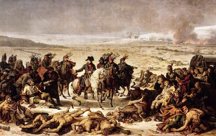 Napoleon on the Battlefield of Eylau, 9 February 1807 à Charles Meynier
