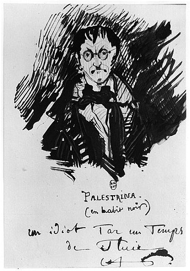 Palestrina in a Black Suit à Charles Pierre Baudelaire