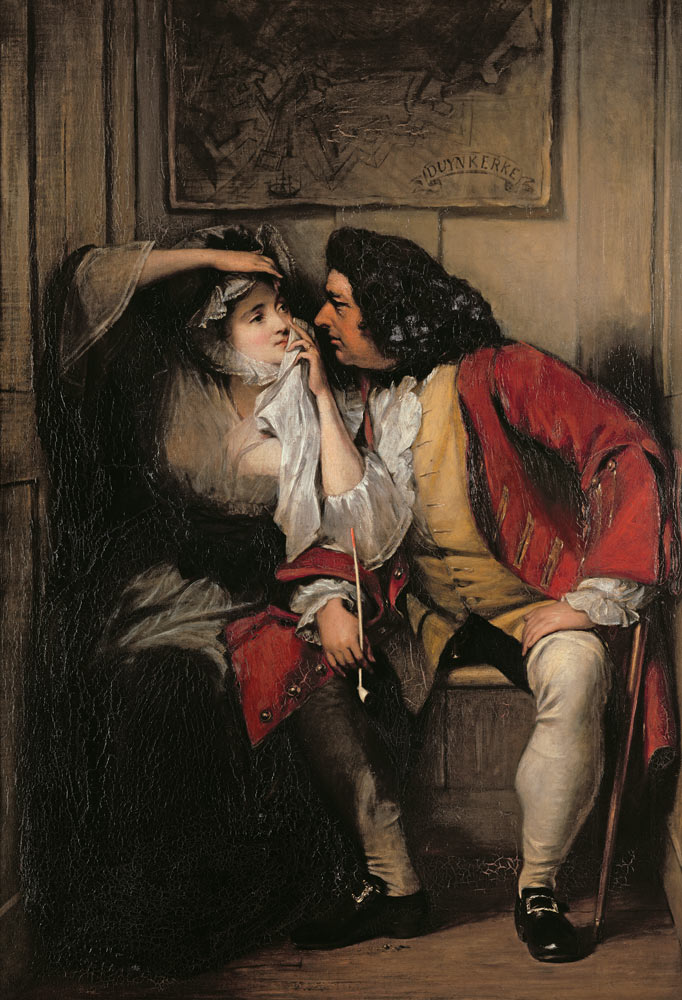 Uncle Toby and Widow Wadman à Charles Robert Leslie