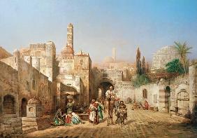 Vor den Toren Kairos 1883