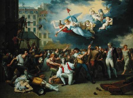 Massacre of the Marquis de Pellepont à Charles Thevenin