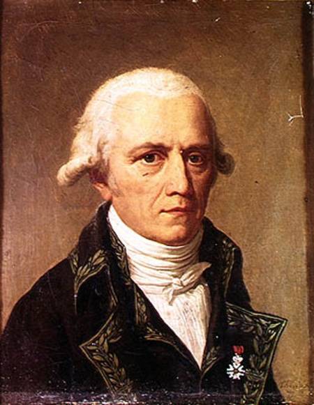 Portrait of Jean-Baptiste de Monet (1744-1829) Chevalier de Lamarck à Charles Thevenin