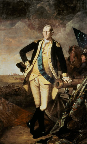 George Washington at Princeton à Charles Willson Peale