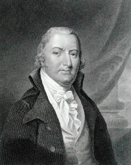 David Ramsay (1749-1815) engraved by James Barton Longacre (1794-1869) after a drawing of the origin à Charles Willson Peale