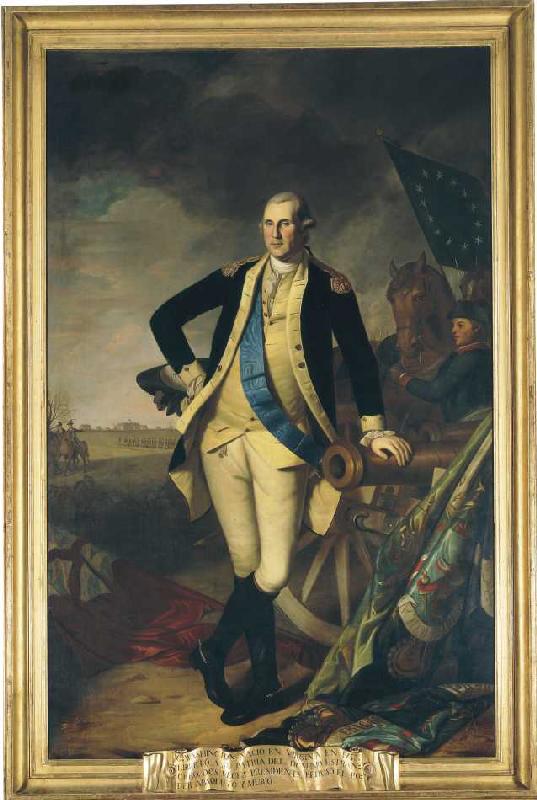 George Washington in Princeton à Charles Willson Peale