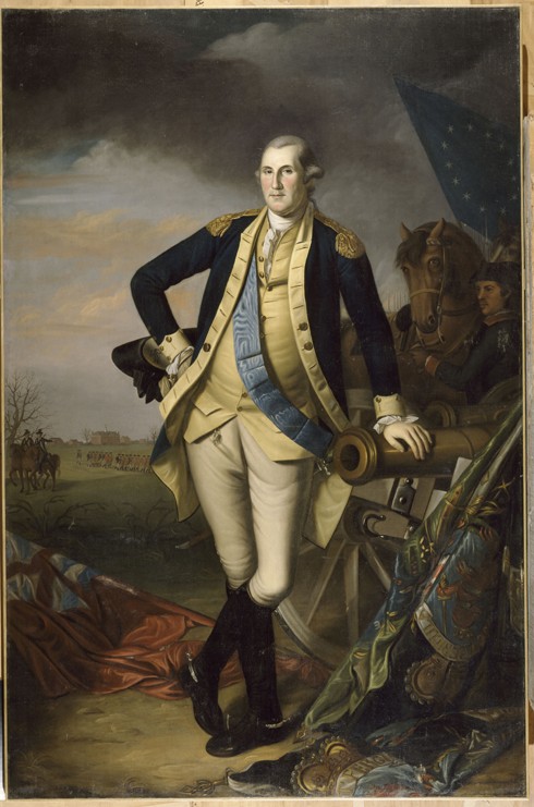George Washington after the Battle of Princeton on January 3, 1777 à Charles Willson Peale