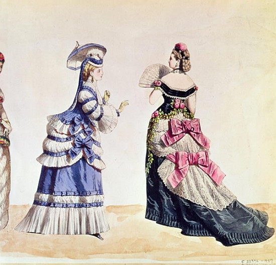 Fashion designs for women from the 1860''s à Charles Frederick Worth