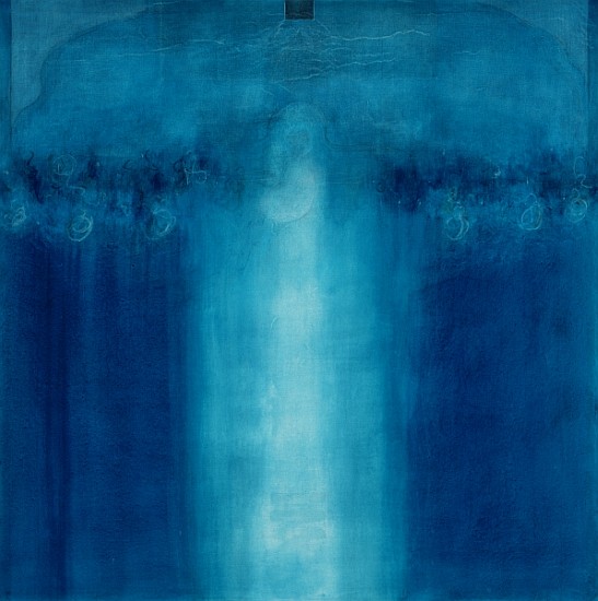 Untitled blue painting, 1995 (oil on canvas)  à Charlie Millar