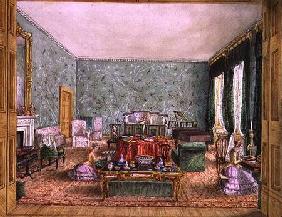 The Drawing Room at Meesdenbury, f13 from An Album of Interiors