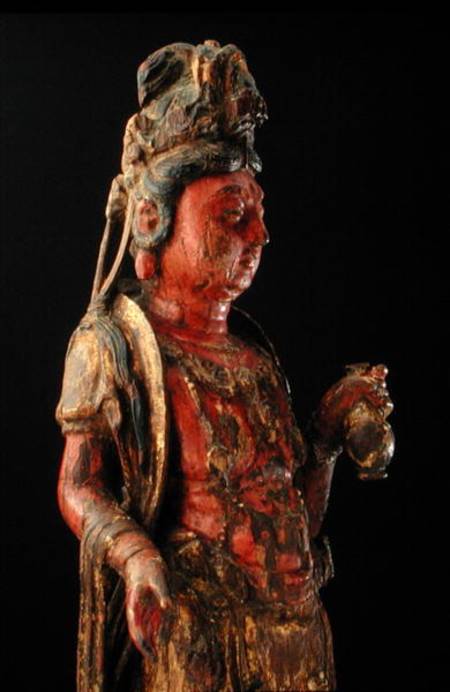 Detail of Guanyin, Song dynasty à Ecole chinoise