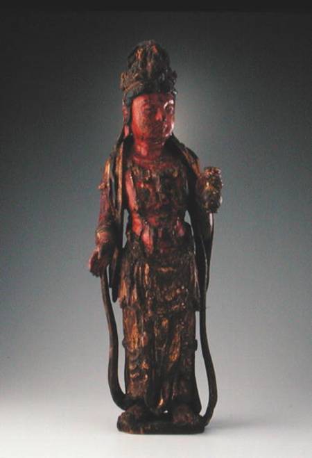 Standing figure of Guanyin à Ecole chinoise