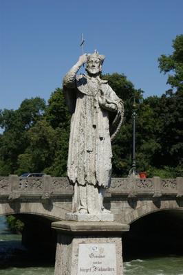 Floßmeisterdenkmal in München à Christian Beckers