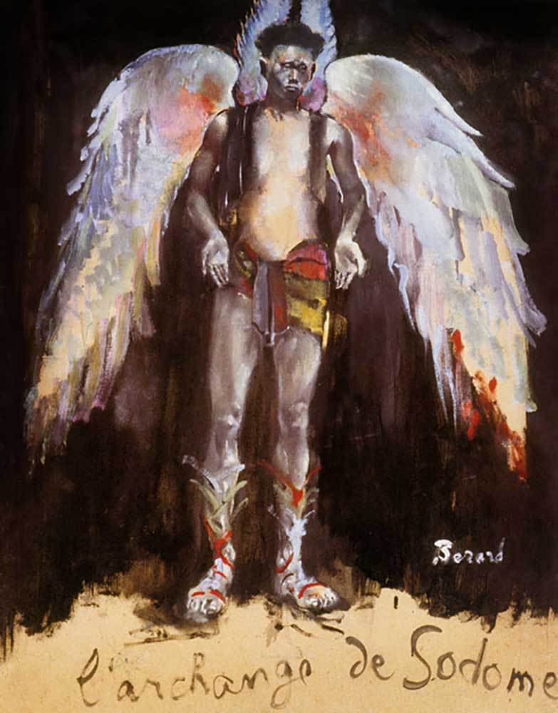 Costume for archangel from Sodom and Gomorrah by Jean Giraudoux, 1943 à Christian Berard
