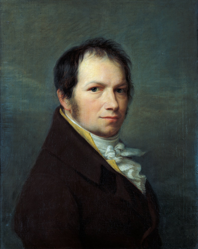 auto-portrait à Christian Ferdinand Hartmann