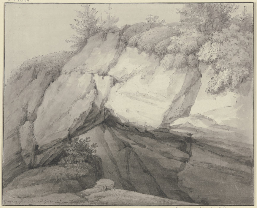 Rockcave in the mountains à Christian Georg Schutz