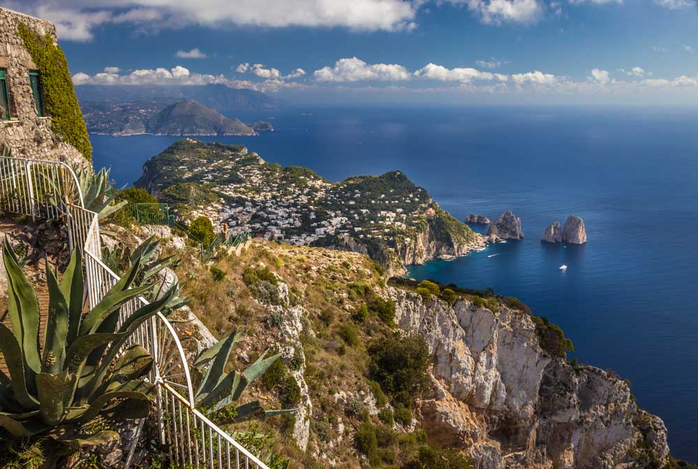 View from Monte Solaro to Capri à Christian Müringer