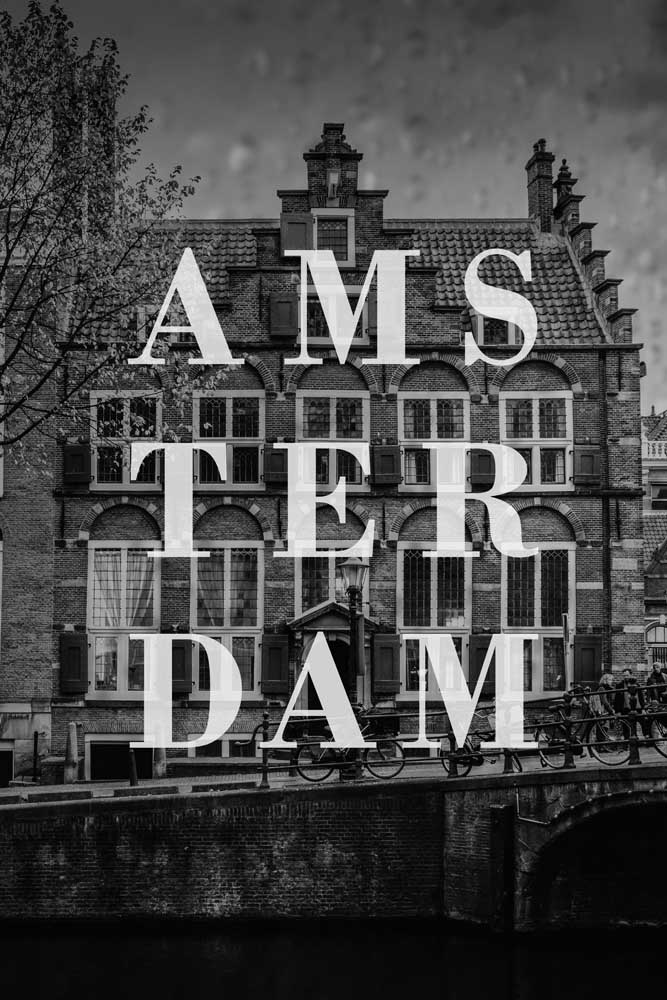 Cities in the rain: Amsterdam à Christian Müringer