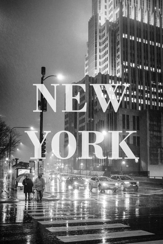 Cities in the rain: New York à Christian Müringer