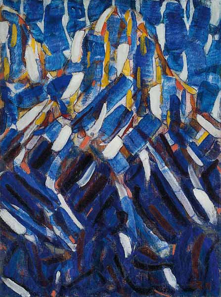 La montagne bleue à Christian Rohlfs