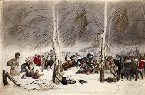 Combat entre Korytna et Krasnoi le 15.11.1812.