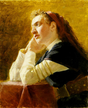 Portrait Of A Young Woman à 