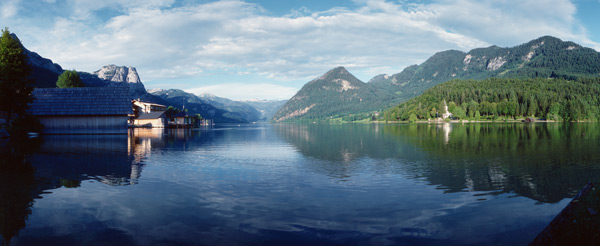 Abendstimmung am Grundlsee à Christopher Timmermann