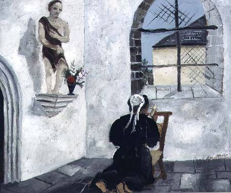 Breton Woman at Prayer à Christopher Wood