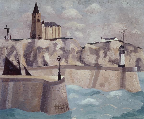 Church on the Cliff, Dieppe à Christopher Wood
