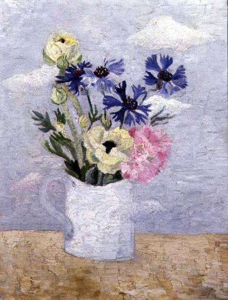 Flowers in a White Mug à Christopher Wood