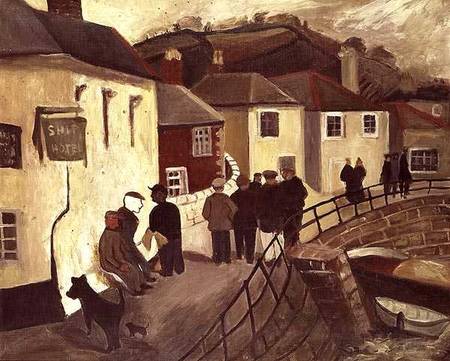 The Ship Hotel, Mousehole, Cornwall à Christopher Wood