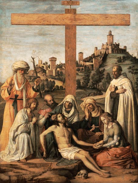 mise en croix à Giovanni Battista Cima da Conegliano