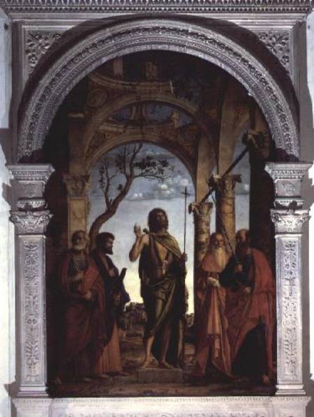 St. John the Baptist and Saints à Giovanni Battista Cima da Conegliano