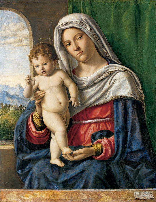 Virgin and Child à Giovanni Battista Cima da Conegliano