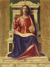 Thronender Christus (Salvator Mundi) à Giovanni Battista Cima da Conegliano