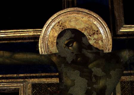 Crucifixion, detail of head à giovanni Cimabue