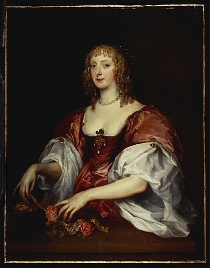 Portrait of a Lady, traditionally thought to be the Countess of Carnavon à (cercle de) Sir Anthony van Dyck