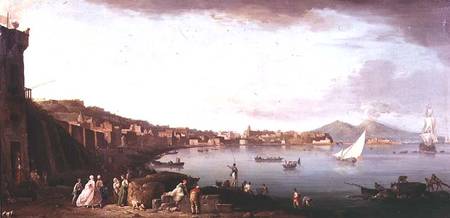 Bay of Naples from the North à Claude Joseph Vernet