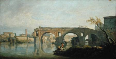 The Ponte Rotto, Rome à Claude Joseph Vernet