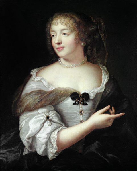 Portrait of Marie de Rabutin-Chantal à Claude Lefebvre