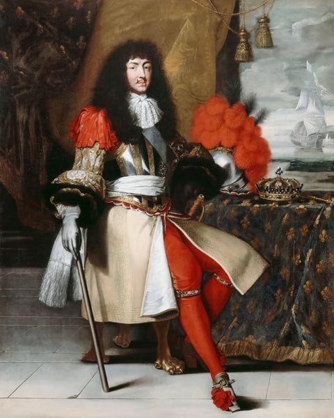 Louis XIV, King of France (1638-1715) à Claude Lefebvre