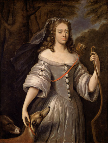 Portrait of Francoise Louise de la Baume le Blanc (1644-1710) Duchesse de Vaujour, also known as Mad à Claude Lefebvre