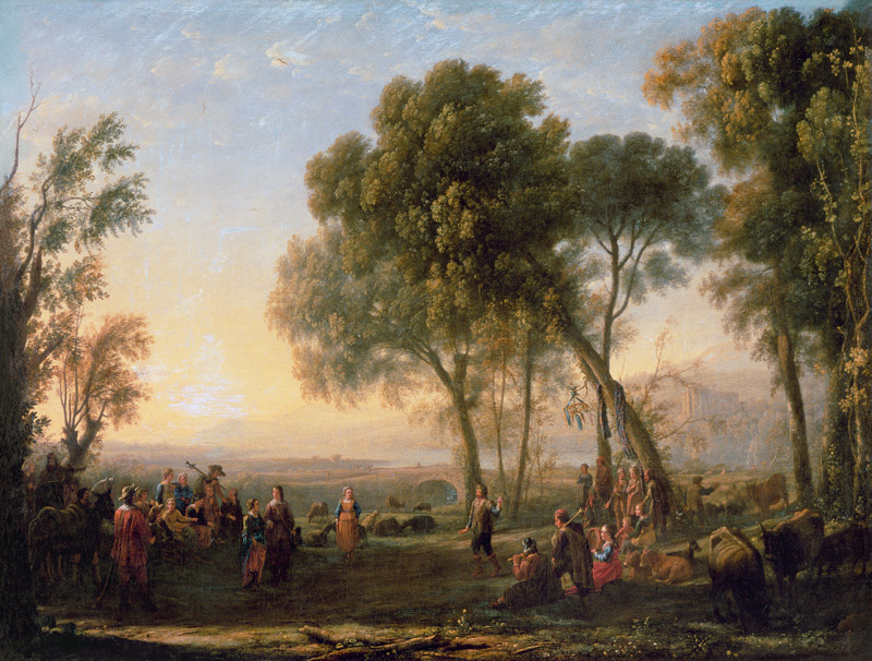 Landscape with a Country Dance à Claude Lorrain