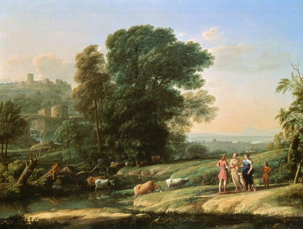 Réconciliation des Cephalus et des Procris à Claude Lorrain