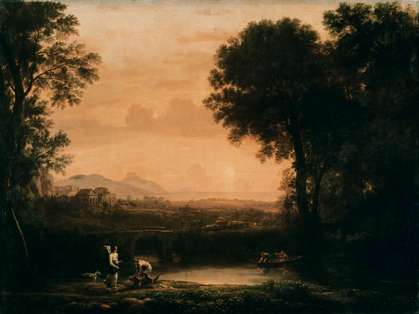 Landscape at Dusk à Claude Lorrain