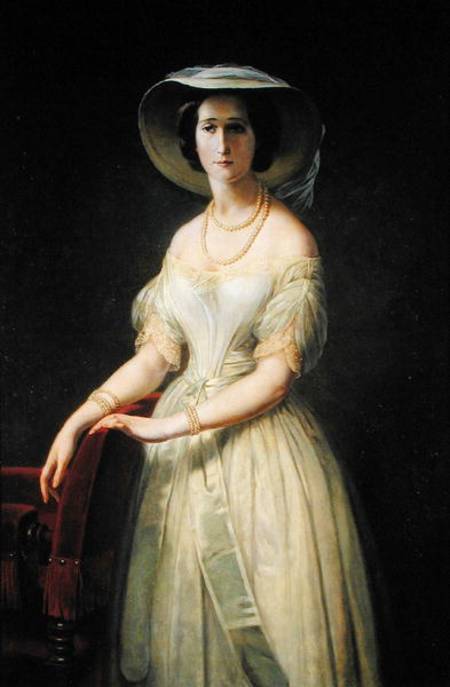 Empress Eugenie (1826-1920) à Claude-Marie Dubufe
