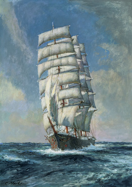 Unnamed clipper ship à Claude Marks